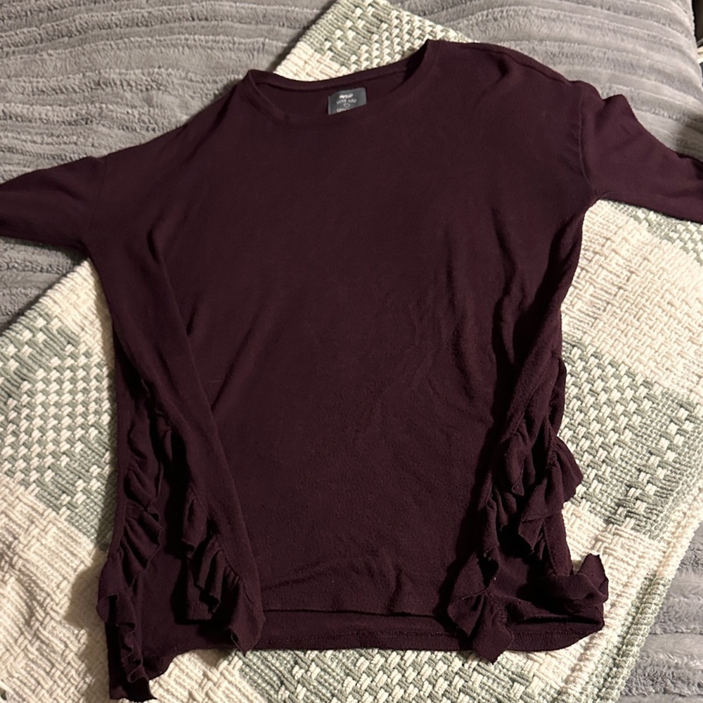 Women’s Aerie maroon long sleeve